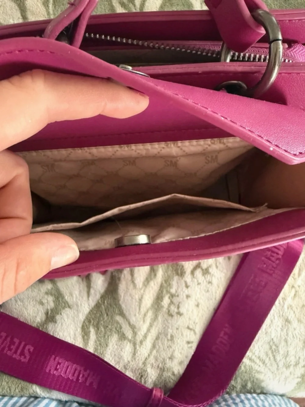 Steve Madden Hot Pink Crossbody Bag
